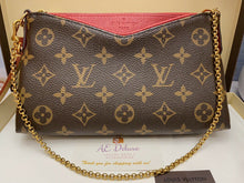 Load image into Gallery viewer, Louis Vuitton Pallas Cerise Red Clutch (GI1196)