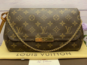 Louis Vuitton Favorite MM Monogram Clutch (SA4164)