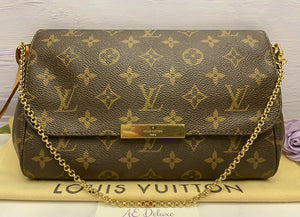 Louis Vuitton Favorite MM Monogram Clutch (DU0124)