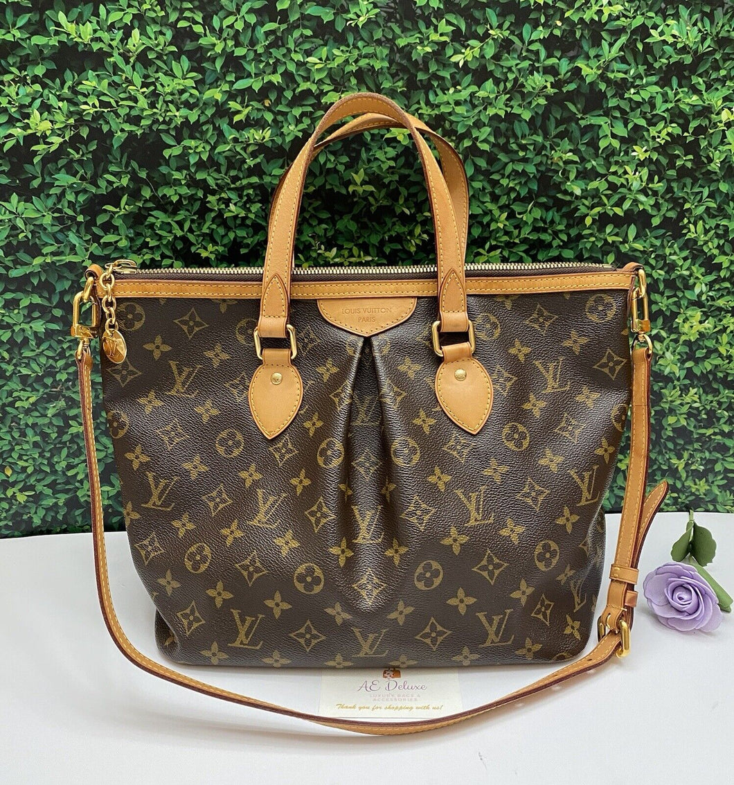 Louis Vuitton Palermo PM Monogram Shoulder Purse Crossbody Bag (SR4142)