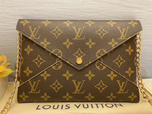 New Louis Vuitton Large Pochette Kirigami Pouch Clutch
