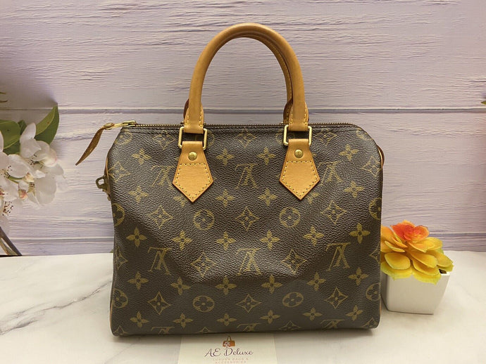 LOUIS VUITTON Speedy 25 Monogram Handbag Purse Doctor Style (SP0065)