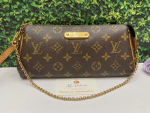 Load image into Gallery viewer, Louis Vuitton Eva Monogram Chain Clutch Purse Crossbody Bag(AA3102)