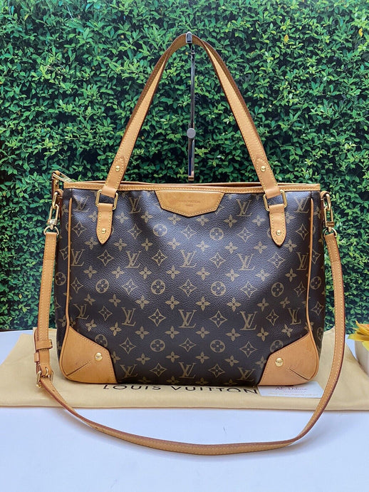 Louis Vuitton Estrela MM Monogram Shoulder Purse Handbag (VI0191)