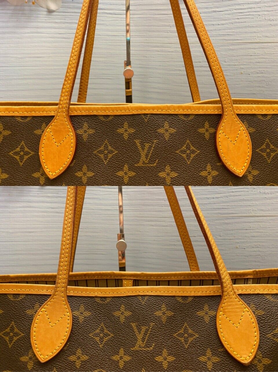 Louis Vuitton Neo Neverfull Monogram GM Beige Lining