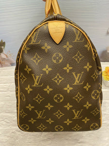 Louis Vuitton Speedy 40 Monogram Handbag Doctor Purse (AA3008)