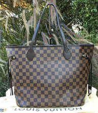 Load image into Gallery viewer, Louis Vuitton Neverfull MM Damier Ebene (SF0155)