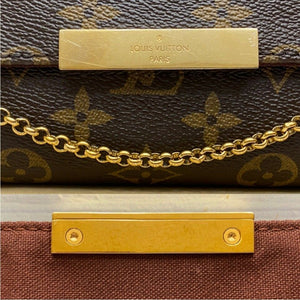 Louis Vuitton Favorite MM Monogram Clutch Purse (SA4163)