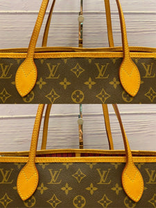 Louis Vuitton Neverfull MM Monogram Pivoine Shoulder Tote (AR2126)