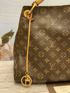 Lous Vuitton Artsy MM Monogram Shoulder Bag Tote Purse (CA5009)