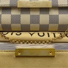 Load image into Gallery viewer, Louis Vuitton Favorite MM Damier Azur (DU2125)