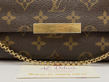 Load image into Gallery viewer, Louis Vuitton Favorite MM Monogram Chain Clutch Crossbody Bag (FL1124)