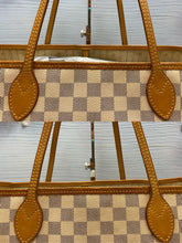 Load image into Gallery viewer, Louis Vuitton Neverfull GM Damier Azur Beige Shoulder Bag Tote Purse(TJ4102)
