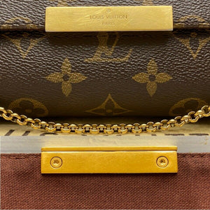 Louis Vuitton Favorite MM Monogram Clutch Purse (SA4154)