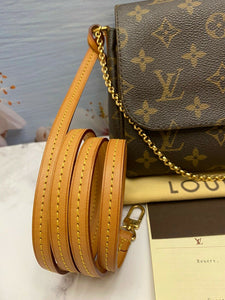 Louis Vuitton Favorite MM Monogram Purse (DU3113)