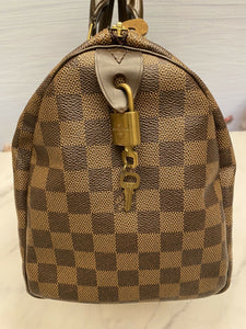 LOUIS VUITTON Speedy 30 Damier Ebene Handbag Purse Bag (SP3170)
