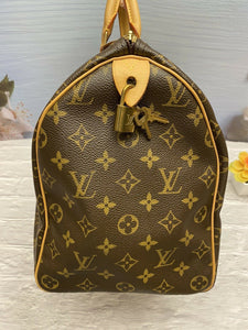 Louis Vuitton Speedy 40 Monogram Handbag Doctor Purse (AA3008)