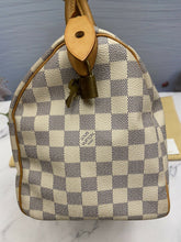 Load image into Gallery viewer, LOUIS VUITTON Speedy 30 Damier Azur Handbag Purse (DU1018 )