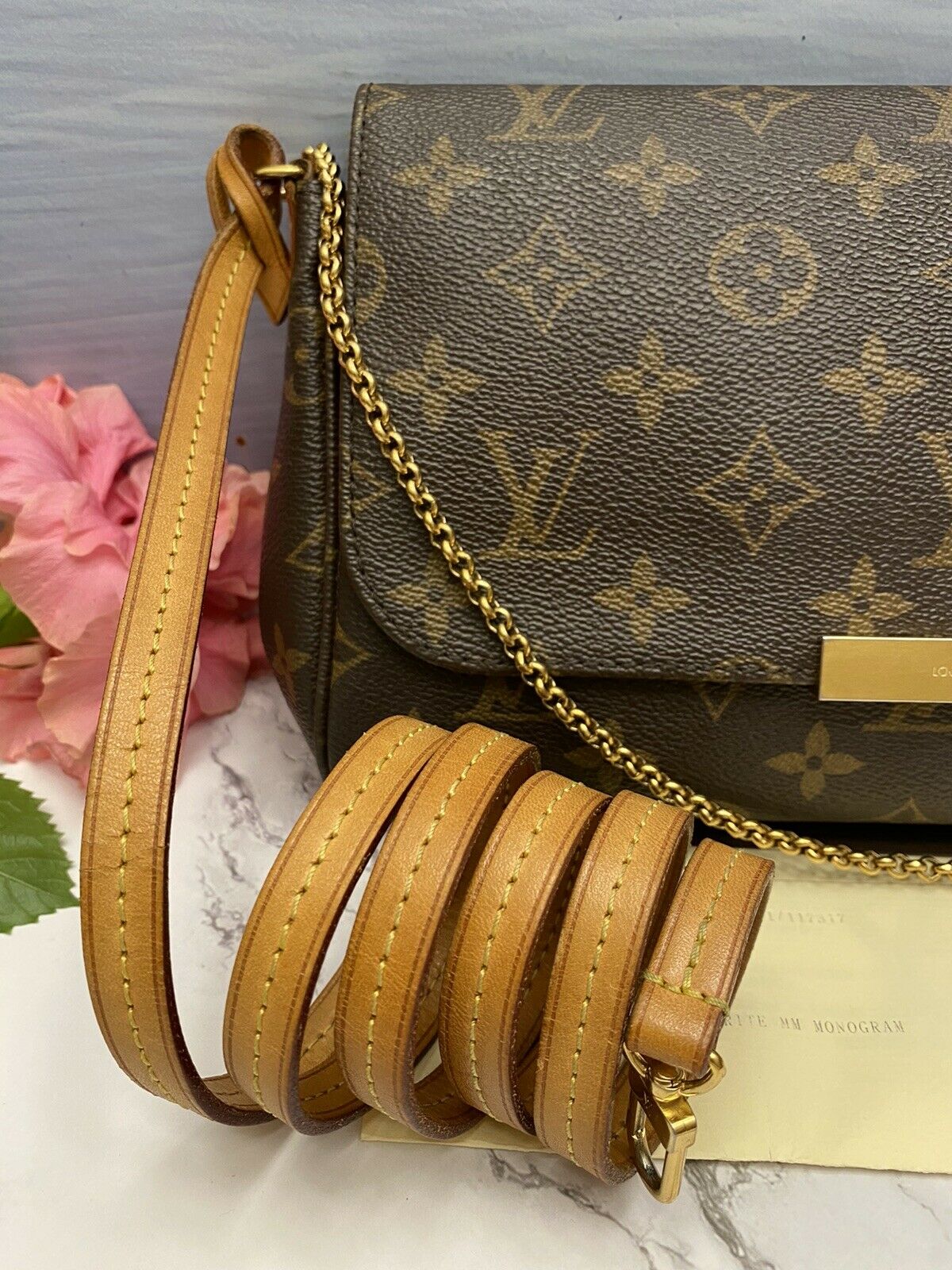 Louis Vuitton Favorite MM Damier Azur Clutch Bag (DU1127) – AE Deluxe LLC®