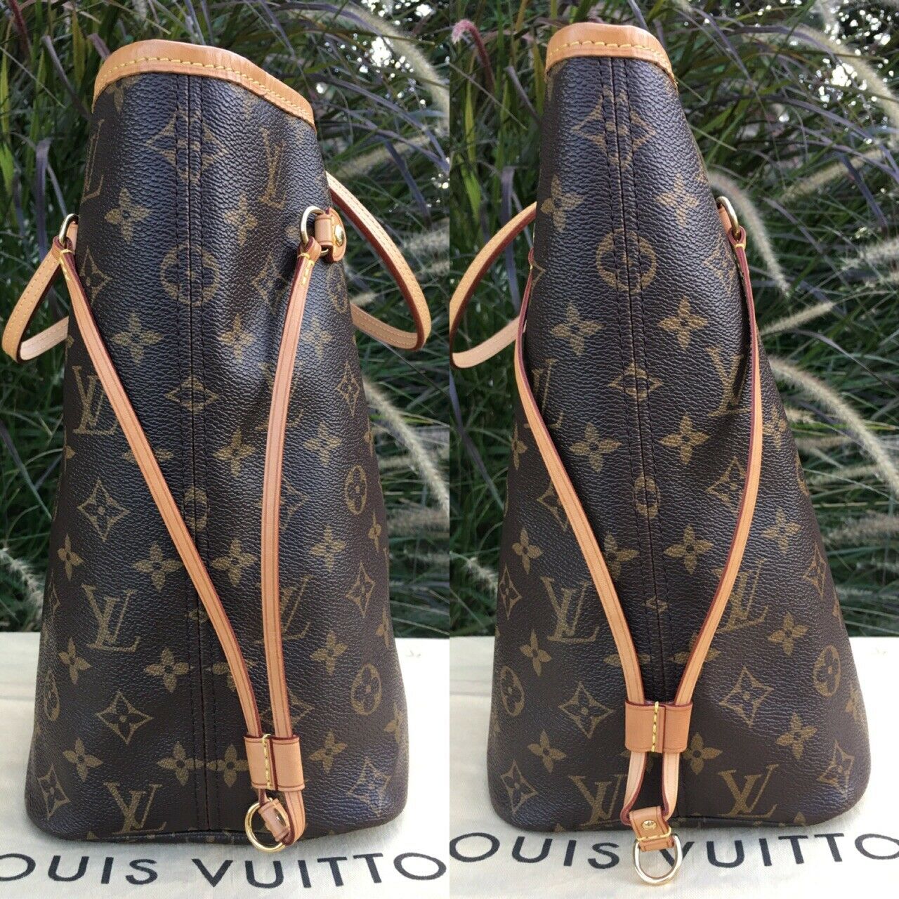 Louis Vuitton - Neverfull mm - Monogram - Cherry - Women - Handbag - Luxury