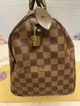 Load image into Gallery viewer, Louis Vuitton Speedy 35 Damier Ebene Handbag Purse (DU3069)