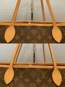 Louis Vuitton Neverfull MM Monogram Cerise Shoulder Tote (SD2230)