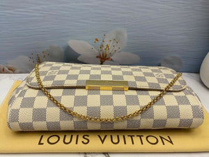 Louis Vuitton Favorite MM Damier Azur (SD1124)