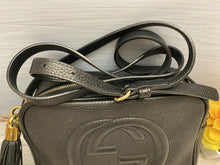 Load image into Gallery viewer, GUCCI Soho Disco Black Leather Crossbody Shoulder Bag Purse (308364 520981B)