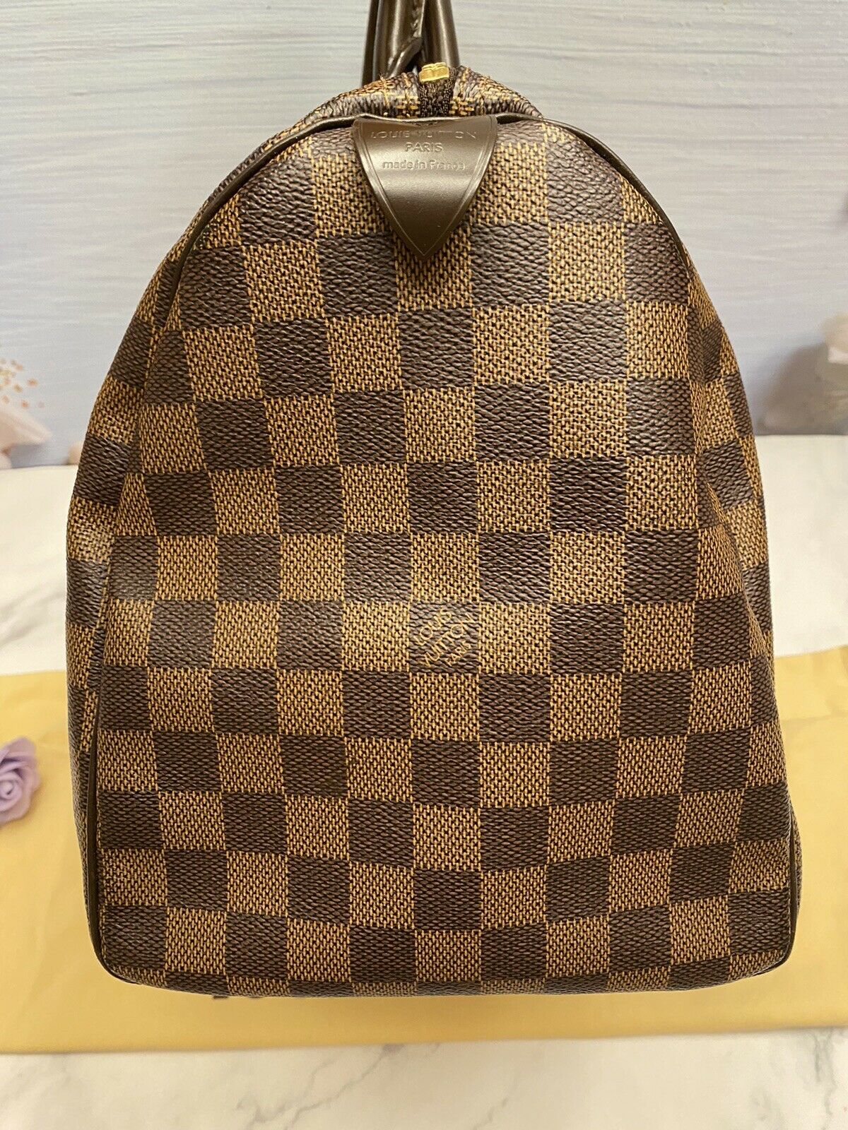 SOLD/LAYAWAY💕 Louis Vuitton Damier Ebene Speedy 30. DC: SP3191. Made in  France. With lock & key ❤️