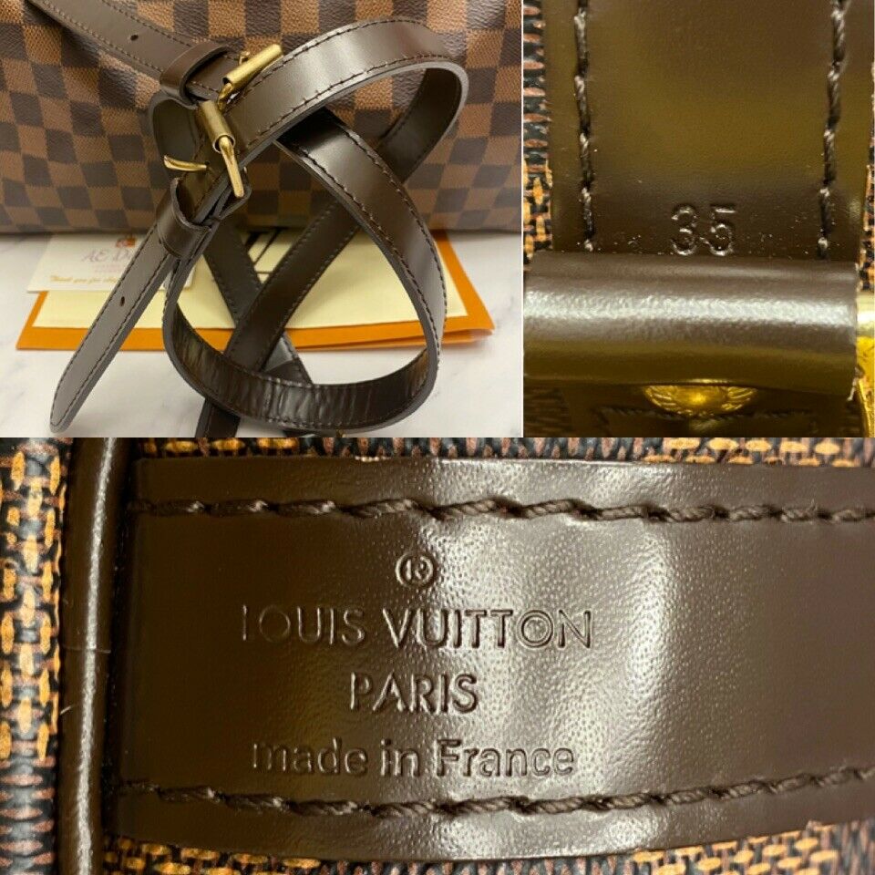 💕 Louis Vuitton Speedy 35 Banduoulier Damier Ebene Bag (SP4103) + Receipt  💕