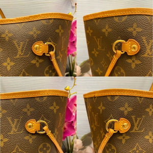 Louis Vuitton Neverfull GM Monogram Beige Tote (SD1170)