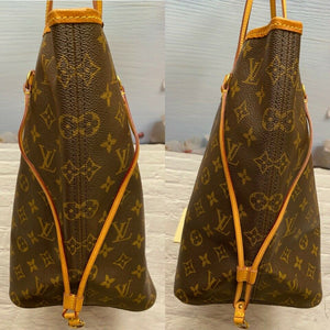 Louis Vuitton Neverfull GM Monogram Beige Shoulder Bag (TH0029)