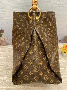 Lous Vuitton Artsy MM Monogram Shoulder Bag Tote Purse (CA4170)