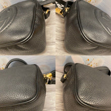 Load image into Gallery viewer, GUCCI Soho Disco Black Leather Crossbody Purse Shoulder Bag (A018656828)