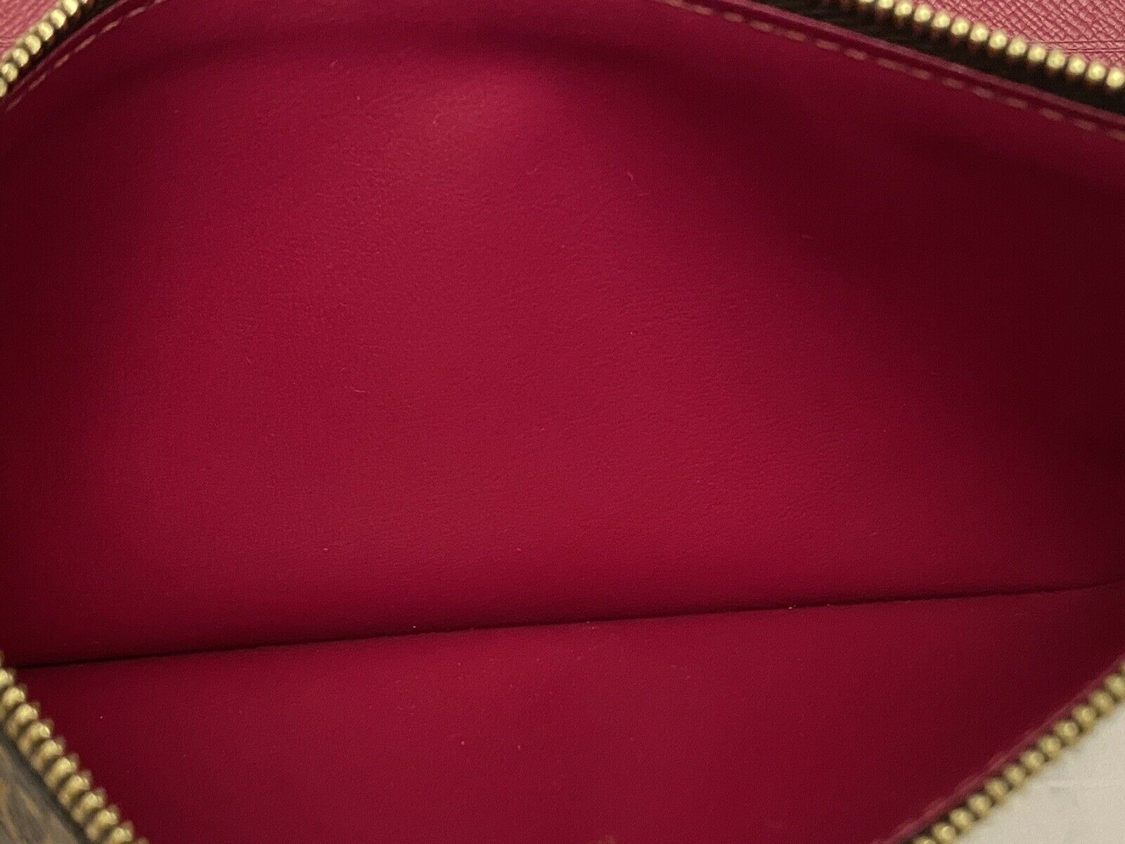 Pochette Felicie Zip Insert Only Monogram – Keeks Designer Handbags