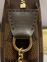 Load image into Gallery viewer, Louis Vuitton Eva Damier Ebene Clutch Crossbody Purse (DU4191)