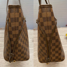 Load image into Gallery viewer, Louis Vuitton Neverfull MM Damier Ebene Cherry Red Tote Shoulder Bag(SD4164)