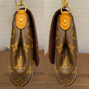 Louis Vuitton Favorite MM Monogram Bag (SD3194)