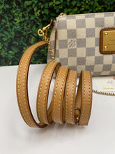 Load image into Gallery viewer, Louis Vuitton Eva Damier Azur Chain Clutch 2 Way Purse Crossbody Bag(DU2192)