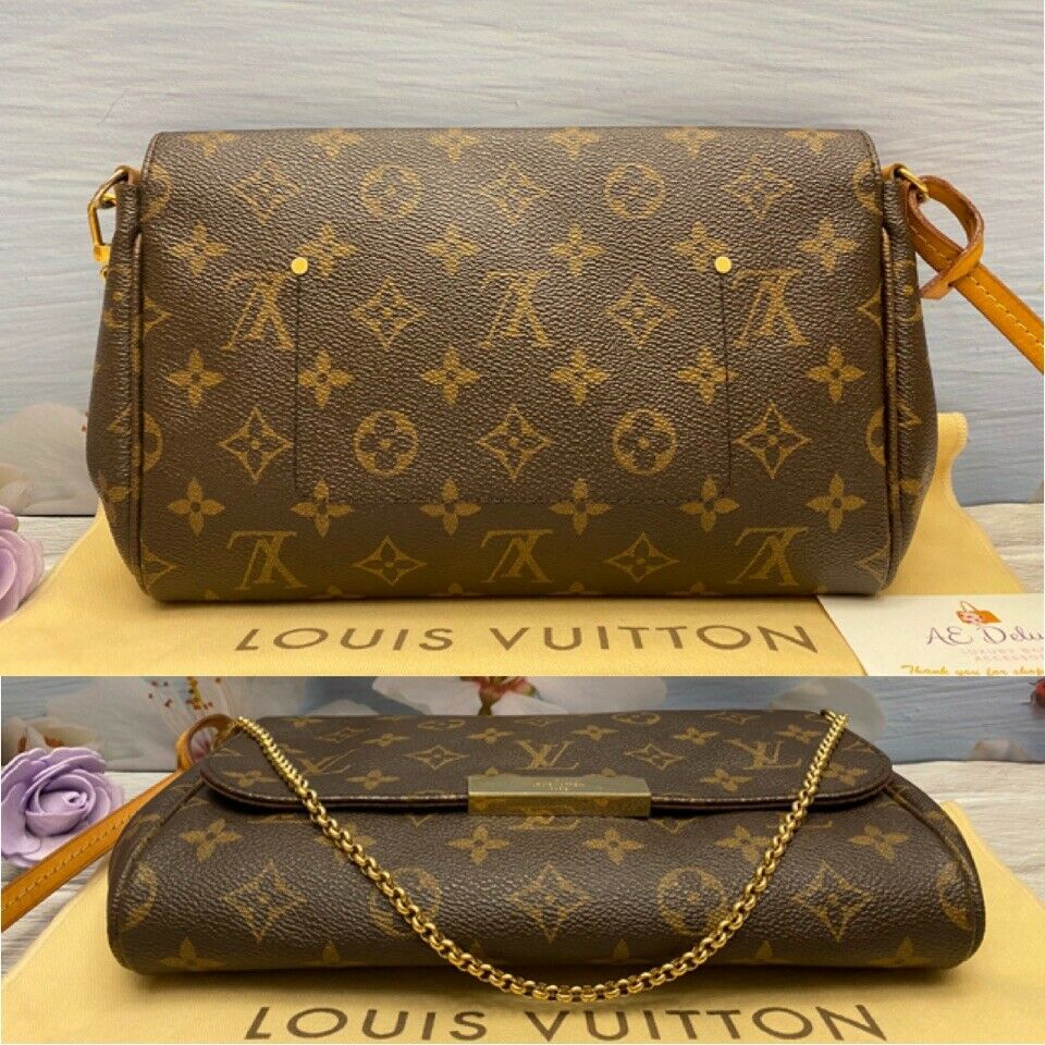Louis Vuitton Favorite MM Monogram Chain Clutch Crossbody (SA4135) – AE  Deluxe LLC®