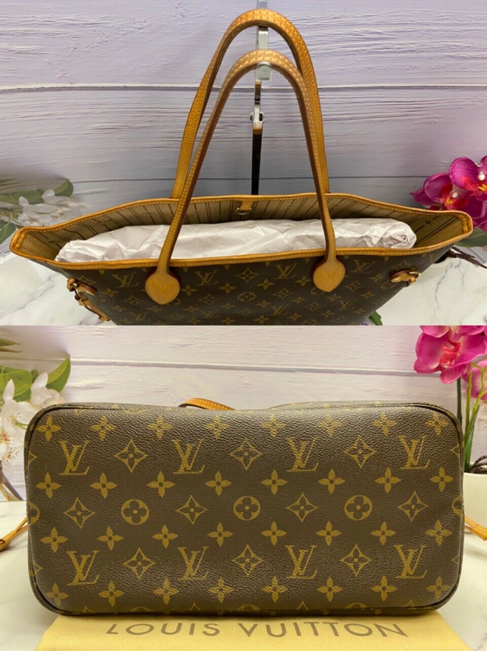✨FOR SALE✨ Replica Louis Vuitton neverfull. Super soft leather