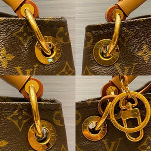 Louis Vuitton Artsy MM Monogram Beige Shoulder Tote Purse (GI0152) – AE  Deluxe LLC®