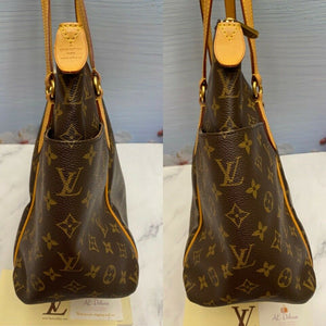 Louis Vuitton Totally MM Monogram Shoulder Bag Purse Tote Handbag (FL2101)