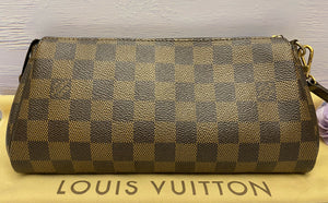 Louis Vuitton Eva Damier Ebene Clutch (AA2160)