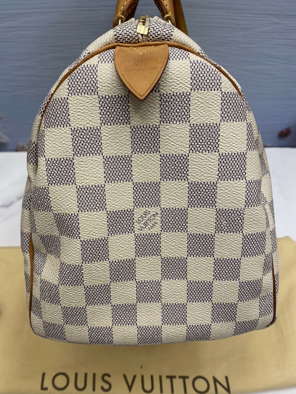 LOUIS VUITTON Speedy 30 Damier Azur Handbag Purse (DU3087) – AE Deluxe LLC®