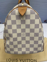 Load image into Gallery viewer, LOUIS VUITTON Speedy 30 Damier Azur Handbag Purse (DU3087)
