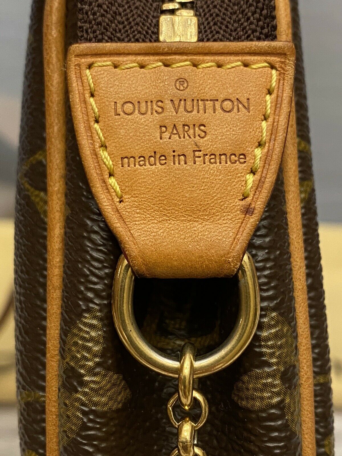 Louis Vuitton Eva Monogram Clutch Crossbody Shoulder Purse(SN5101