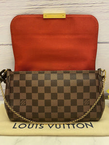Louis Vuitton Favorite MM Damier Azur Clutch Bag (DU1127) – AE