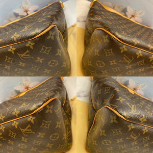 Louis Vuitton Delightful MM Monogram Beige Shoulder Bag (FL1132)