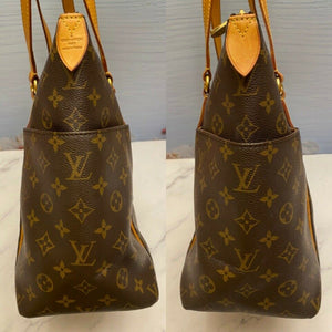 Louis Vuitton Totally MM Monogram Shoulder Purse Tote Handbag (TJ2100)